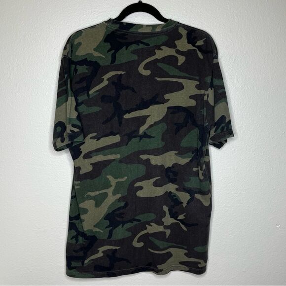 RedHead Camouflage Short Sleeve Crew Neck T Shirts Lot 2 Undershirt Men Medium - Picture 4 of 12
